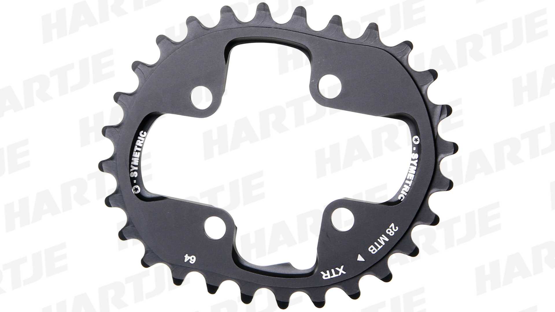 O.SYMETRIC Kettingblad 28T Shimano XTR FC-M980 - 264118